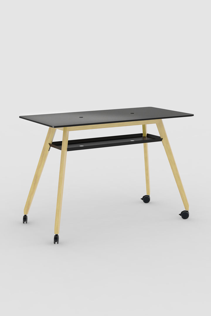 Rectangular meeting table on <tc>Castors</tc> Create and Debate