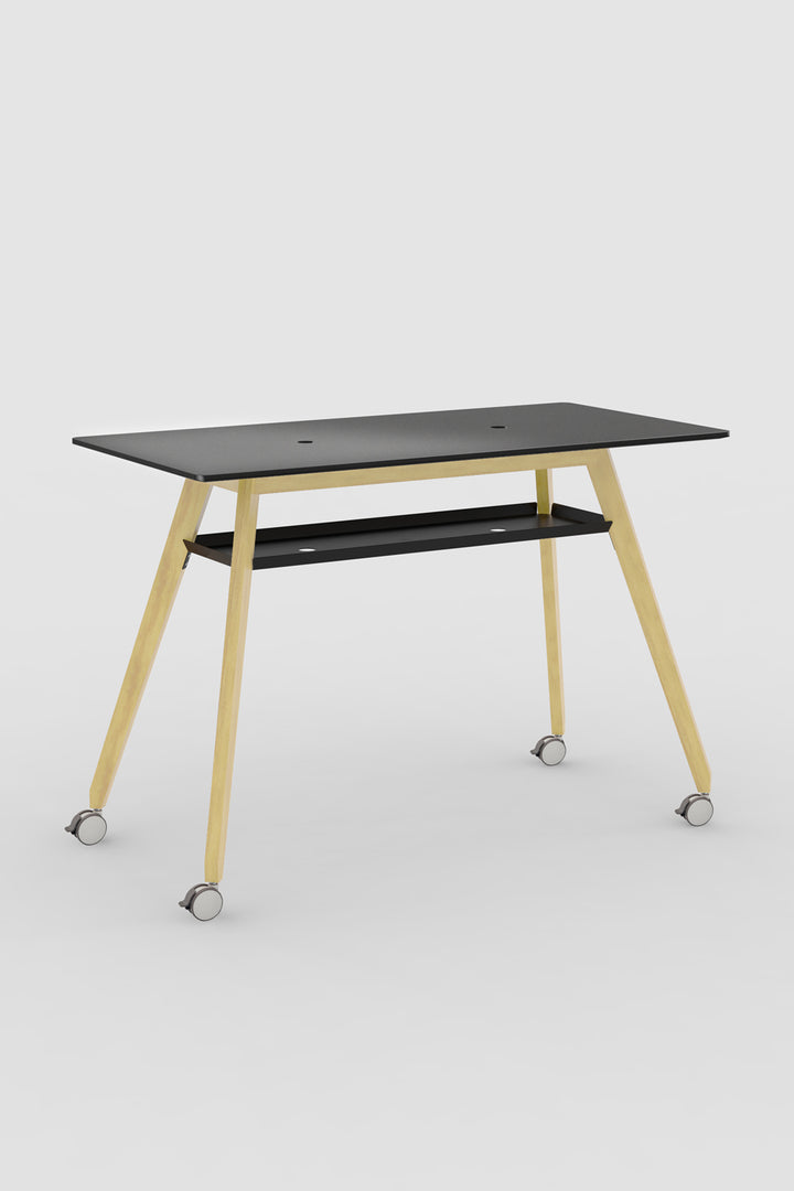 Rectangular meeting table on <tc>Castors</tc> Create and Debate