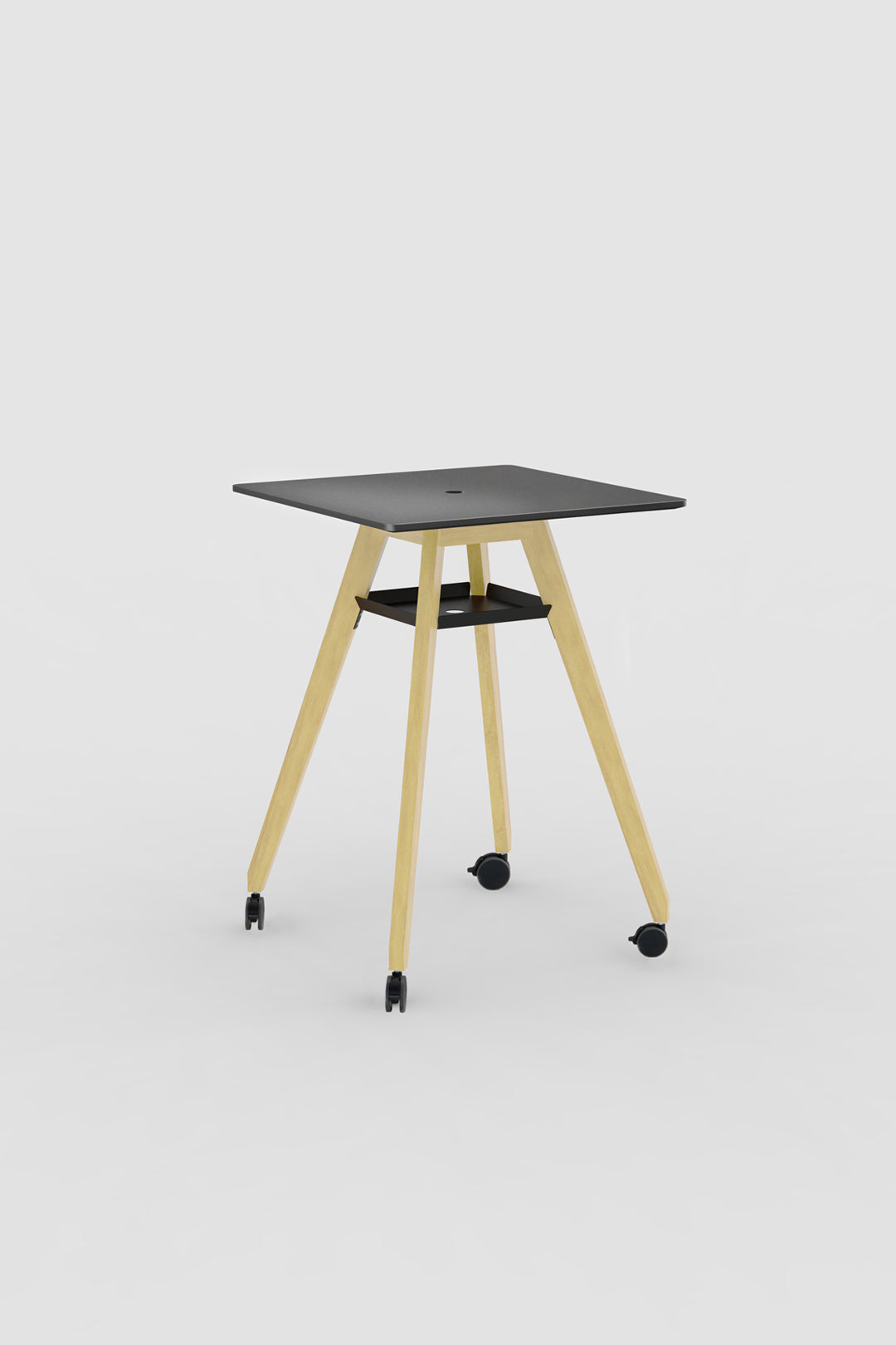 Square meeting table on <tc>Castors</tc> Create and Debate