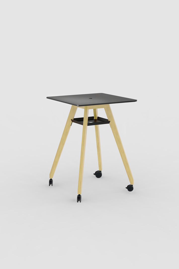 Square meeting table on <tc>Castors</tc> Create and Debate