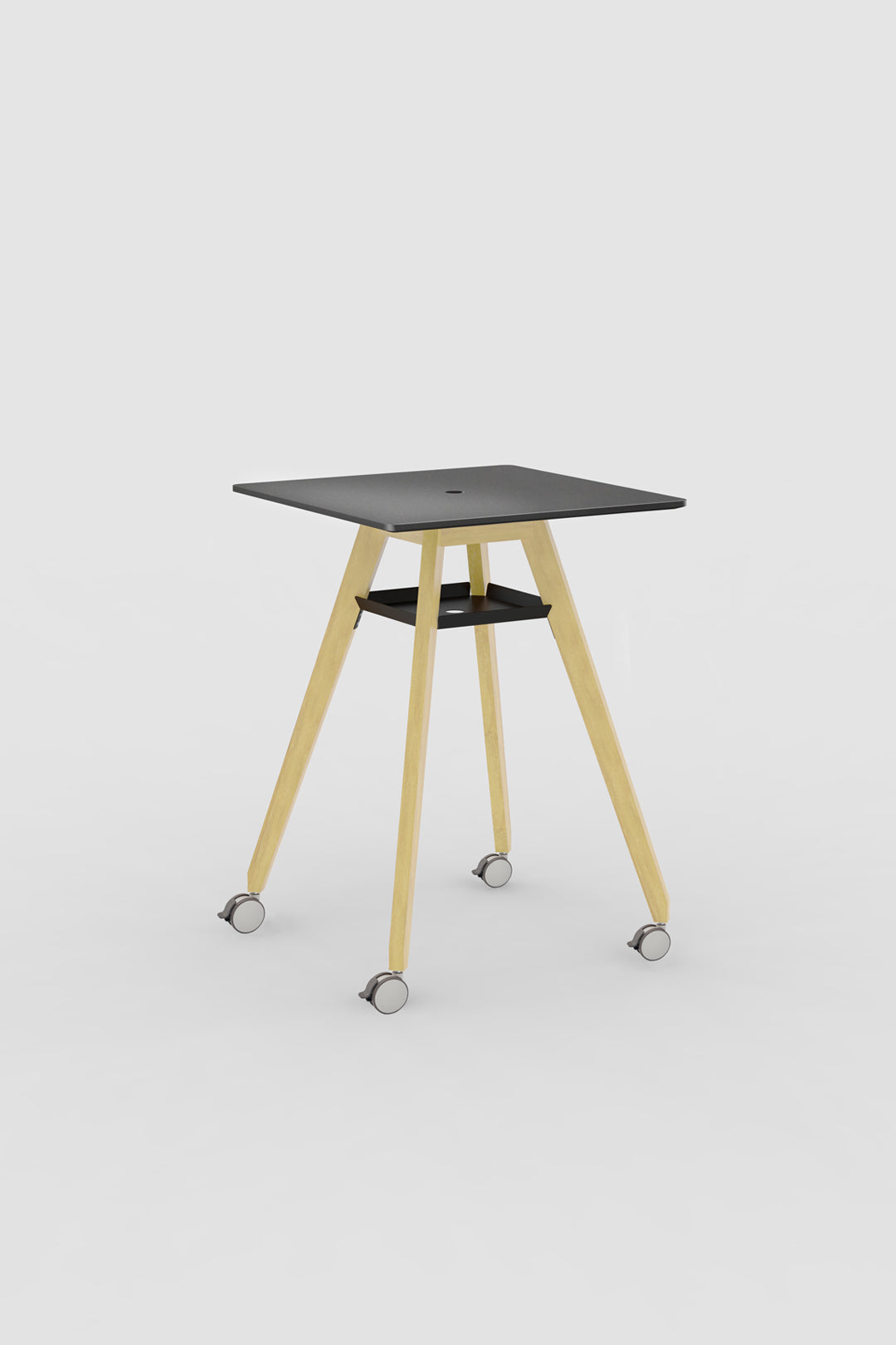 Square meeting table on <tc>Castors</tc> Create and Debate