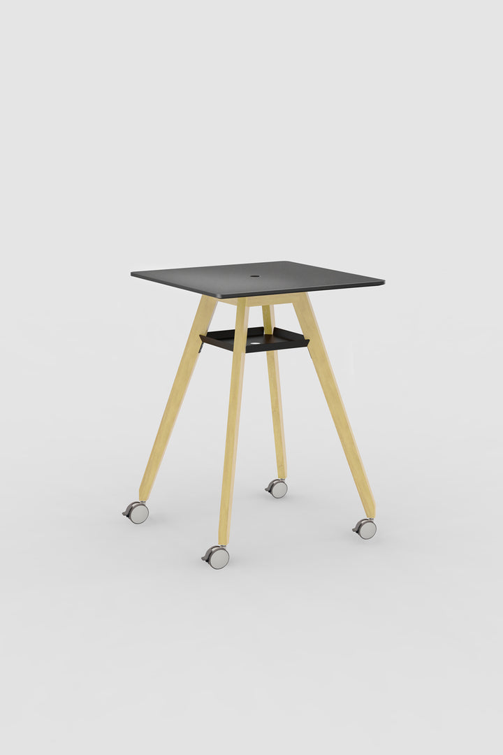 Square meeting table on <tc>Castors</tc> Create and Debate