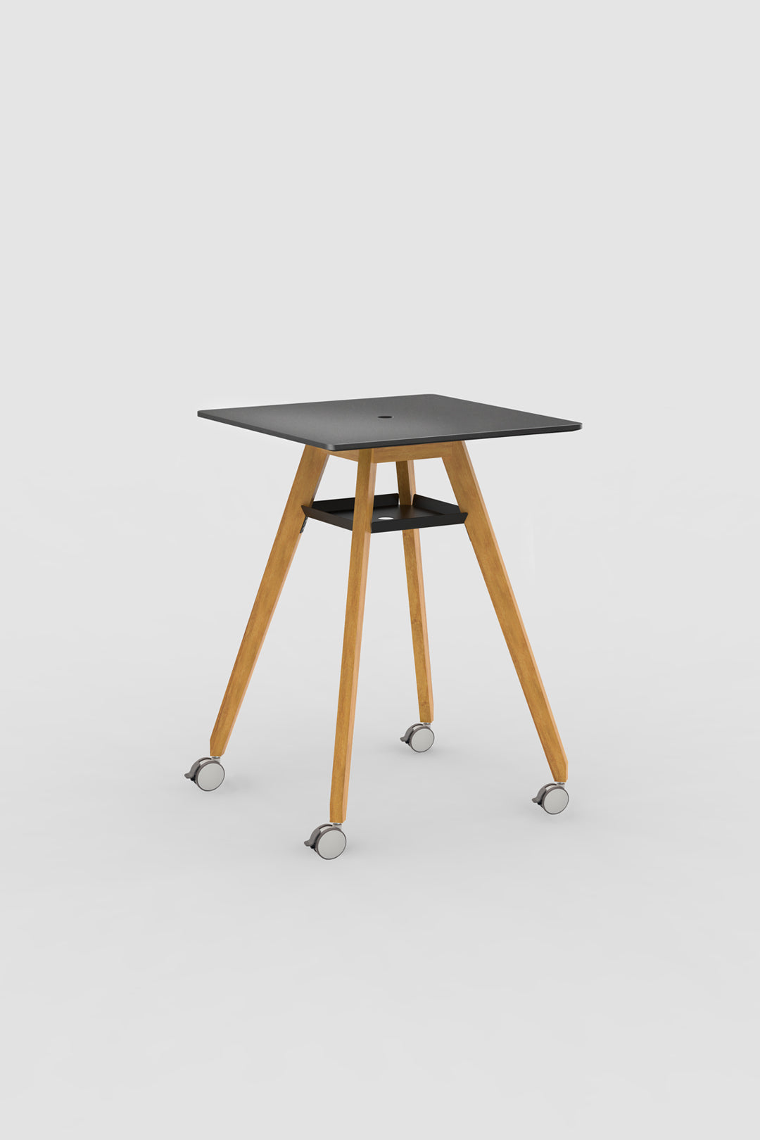 Square meeting table on <tc>Castors</tc> Create and Debate