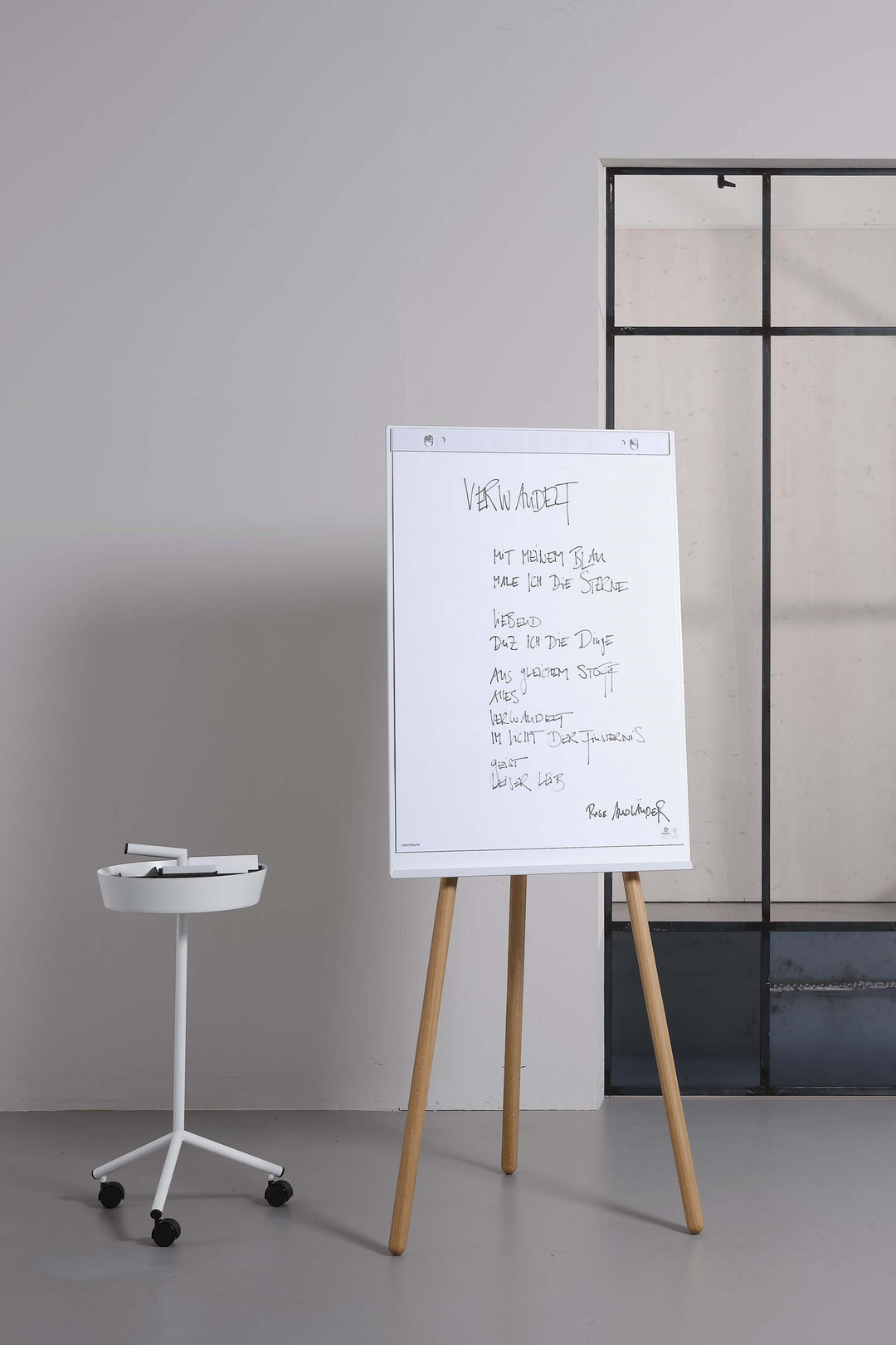 flipchart aufbewahrung Einfach zusammenklappen