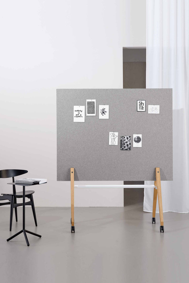 Pin board Pin Up on Tour 150 cm, white