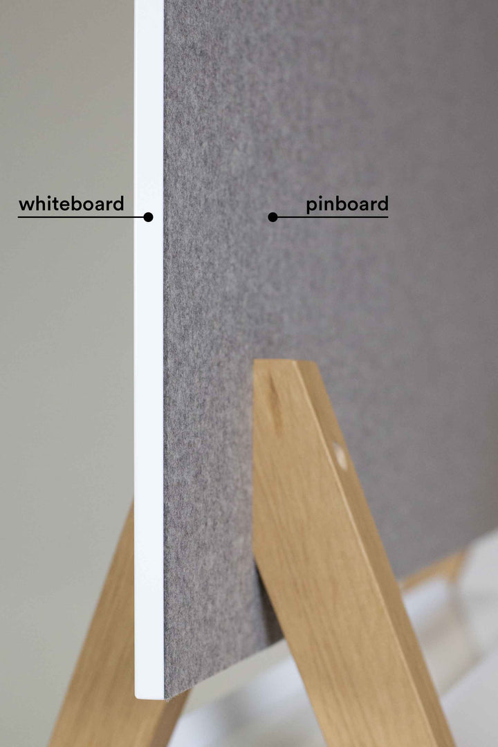 Pin board Pin Up on Tour 120 cm, white