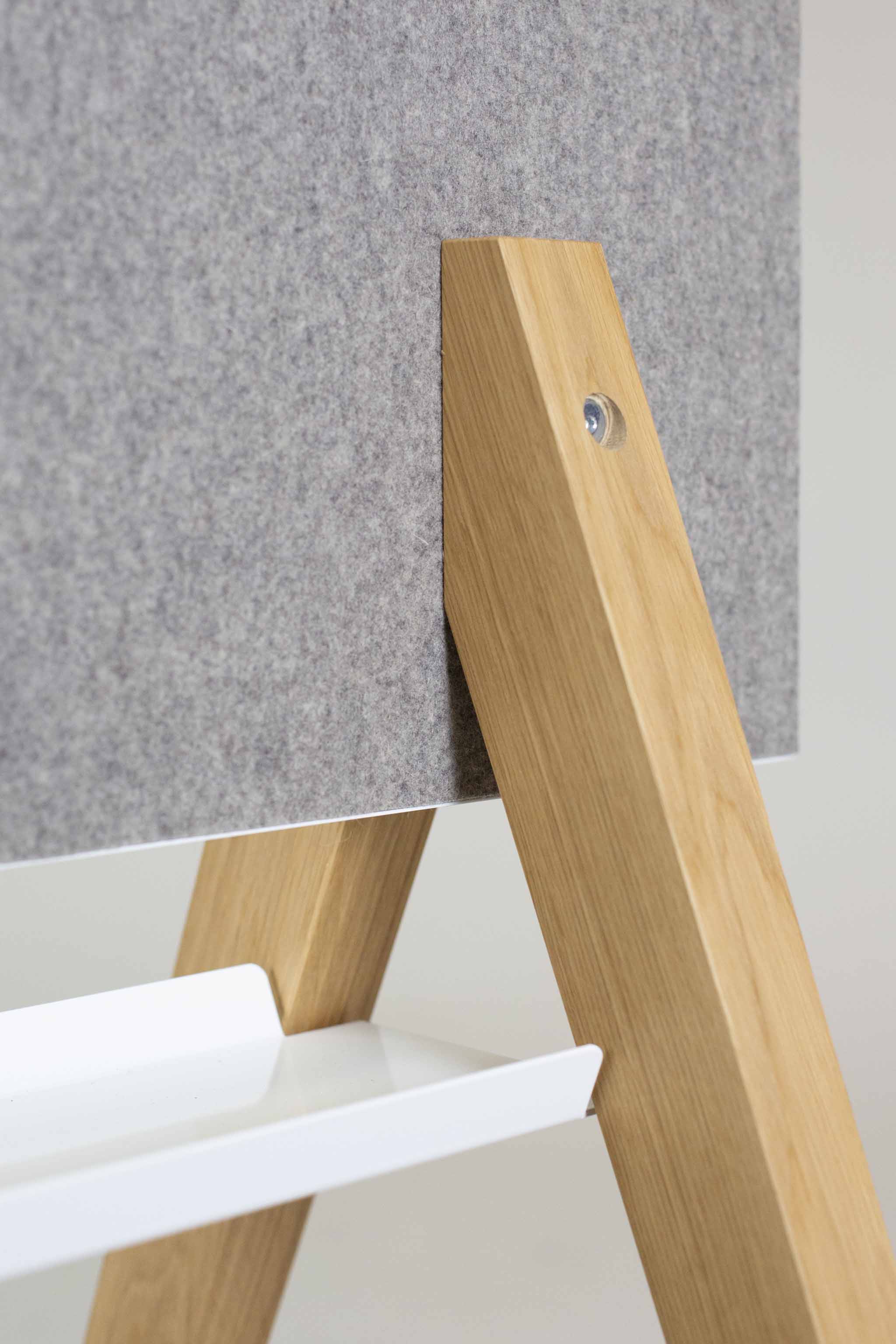 Pin board Pin Up on Tour 120 cm, white