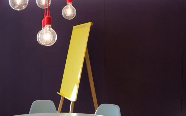 Flipchart Charter in gelb