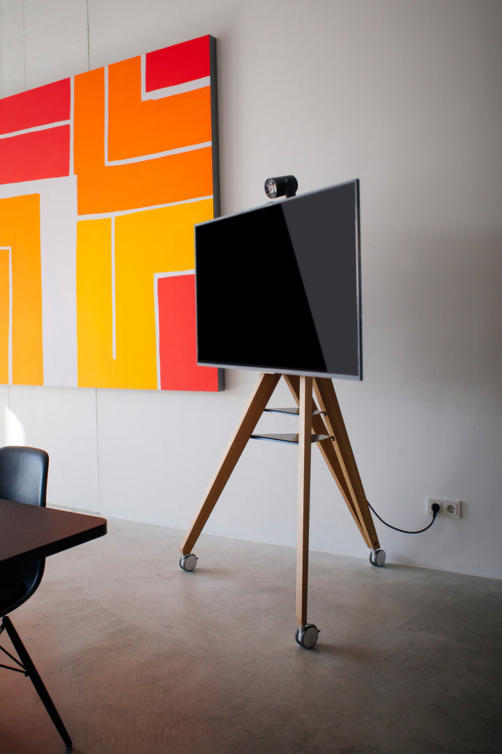 <tc>Mobile TV stand for monitors up to 65" Front Row</tc>