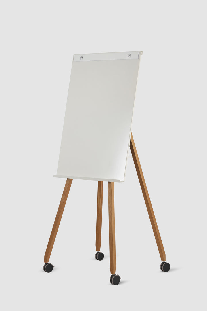 Mobiles Flipchart auf Rollen Freewheelin’