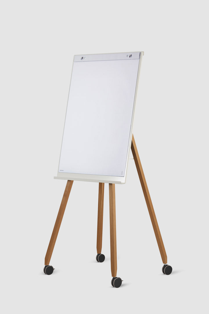 Mobiles Flipchart auf Rollen Freewheelin’
