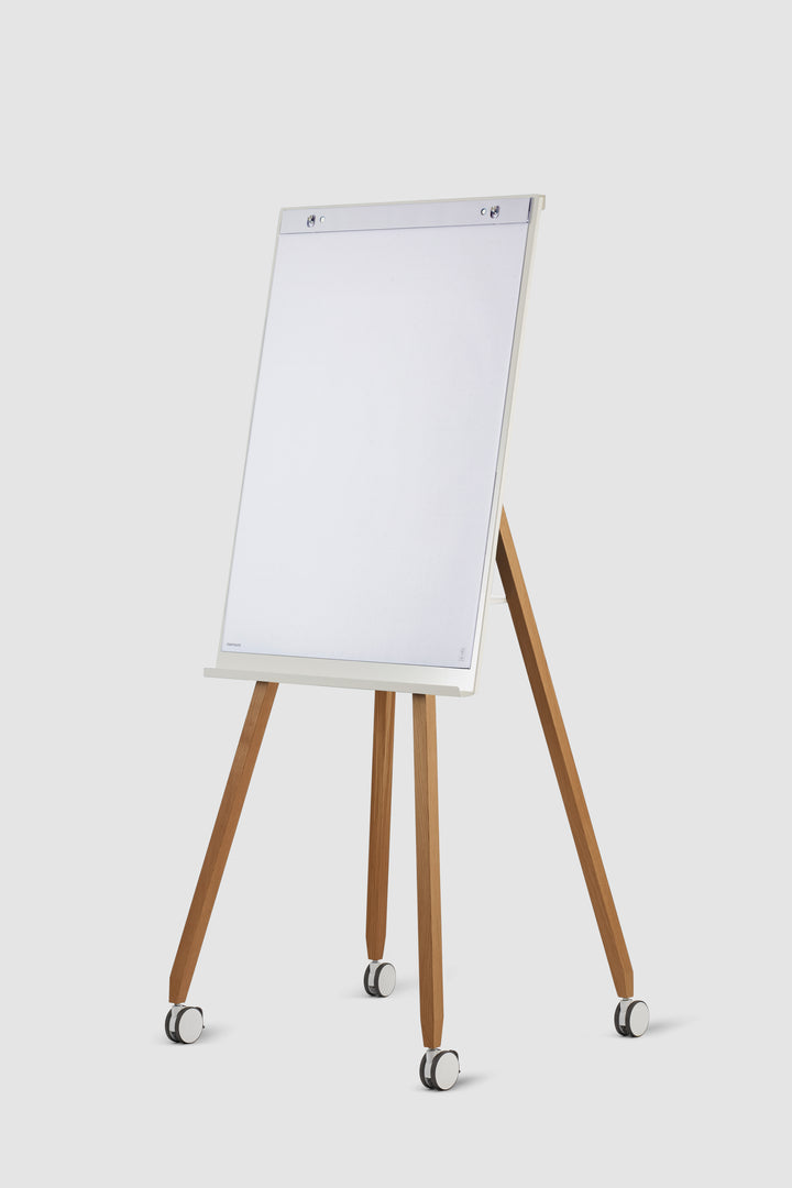 Mobiles Flipchart auf Rollen Freewheelin’