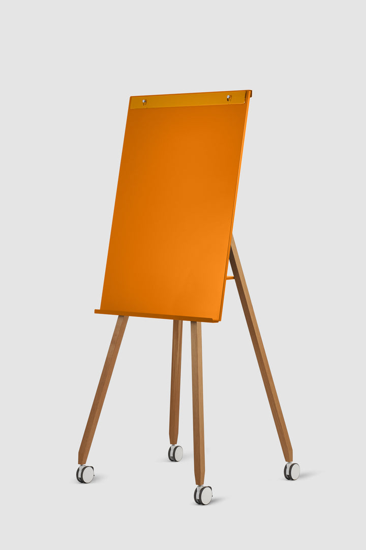 Mobiles Flipchart auf Rollen Freewheelin’