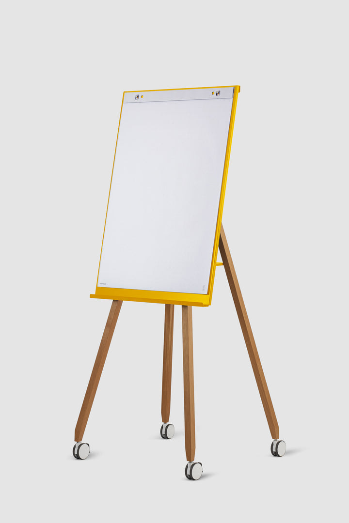 Mobiles Flipchart auf Rollen Freewheelin’