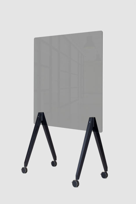 Glasboard Glassworks 120 cm, grau - roomours.de