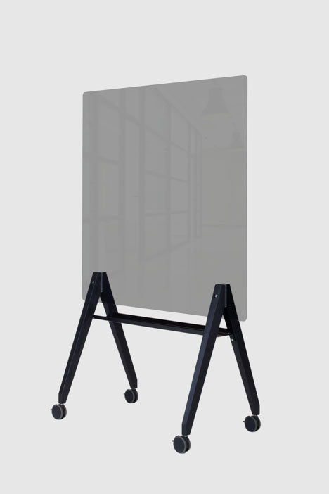 Glasboard Glassworks 120 cm, grau - roomours.de