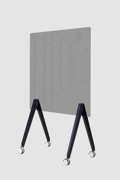 Glasboard Glassworks 120 cm, grau - roomours.de