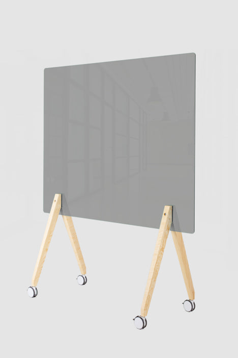 Glasboard Glassworks 150 cm, grau - roomours.de