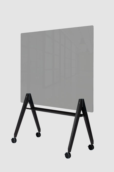 Glasboard Glassworks 150 cm, grau - roomours.de