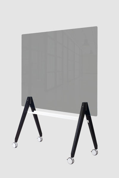 Glasboard Glassworks 150 cm, grau - roomours.de