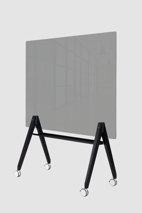 Glasboard Glassworks 150 cm, grau - roomours.de