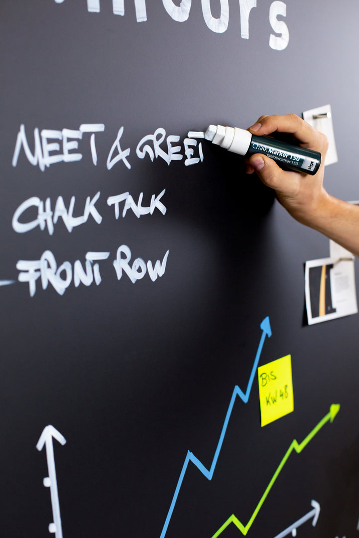 Kreidetafel Chalk Talk 150cm, schwarz - roomours.de