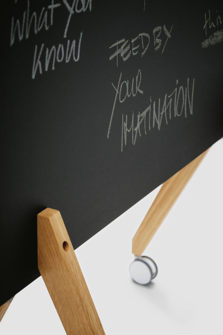 Kreidetafel Chalk Talk 180cm, schwarz - roomours.de