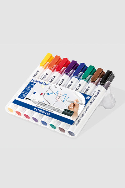 Whiteboardmarker, 8-er Set, Rundspitze 2mm - roomours.de