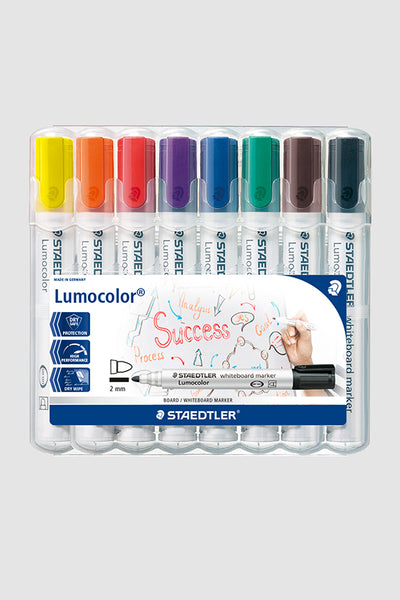 Whiteboardmarker, 8-er Set, Rundspitze 2mm - roomours.de